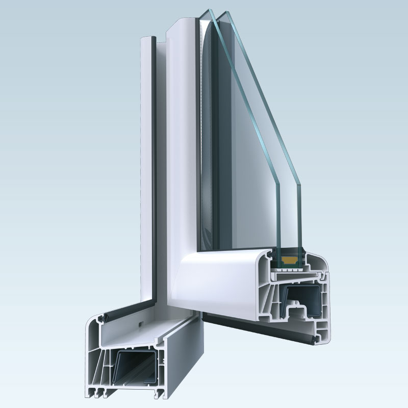 Kömmerling EuroFutur Elegance window structure