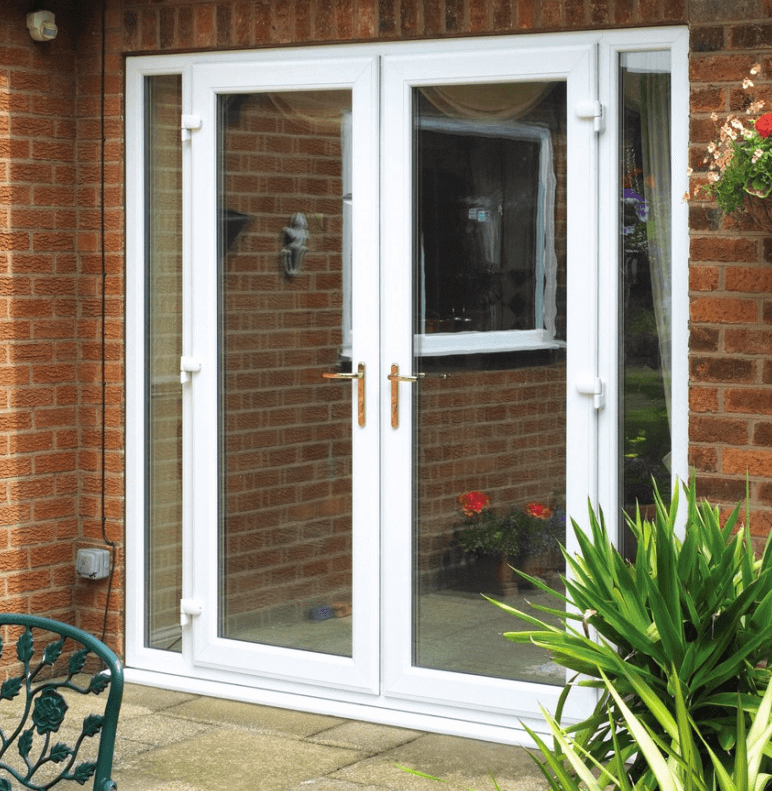 Rehau Euro-Design 70: Backyard exit door