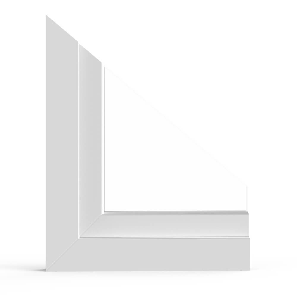Rehau Geneo PHZ frame profile corner