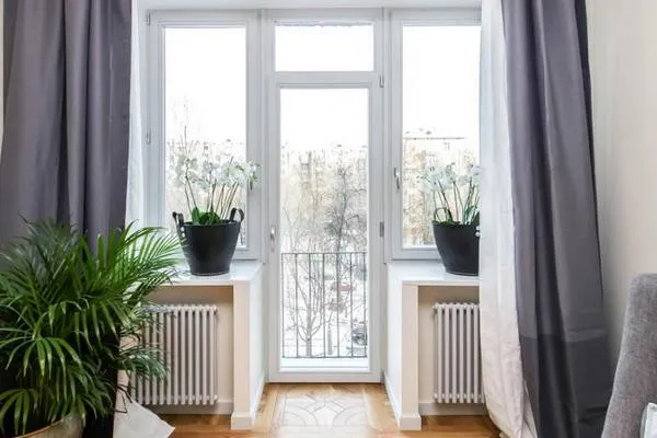 PVC tilt-and-turn balcony and terrace doors