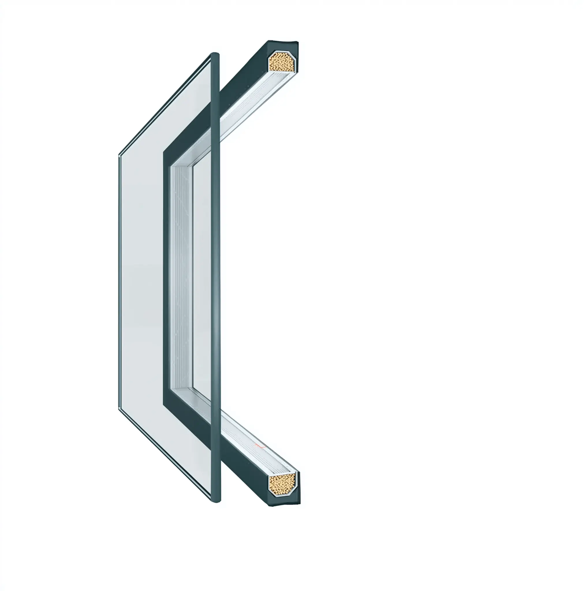 Glass unit structure