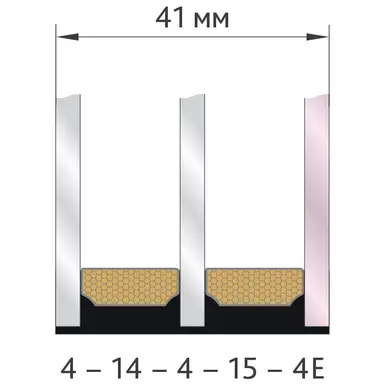 Double-chamber Heat Package 41 mm