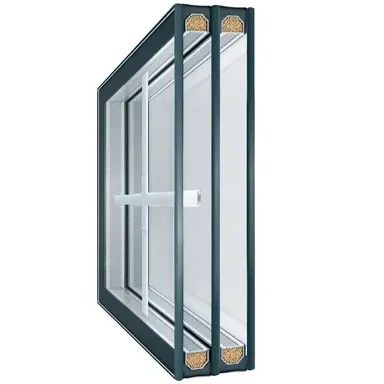 Glass units with decorative grids