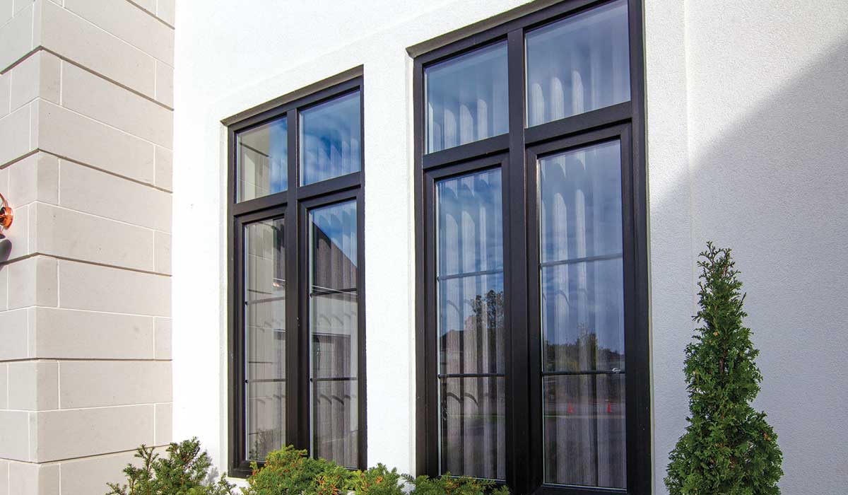 Kömmerling windows in a modern home