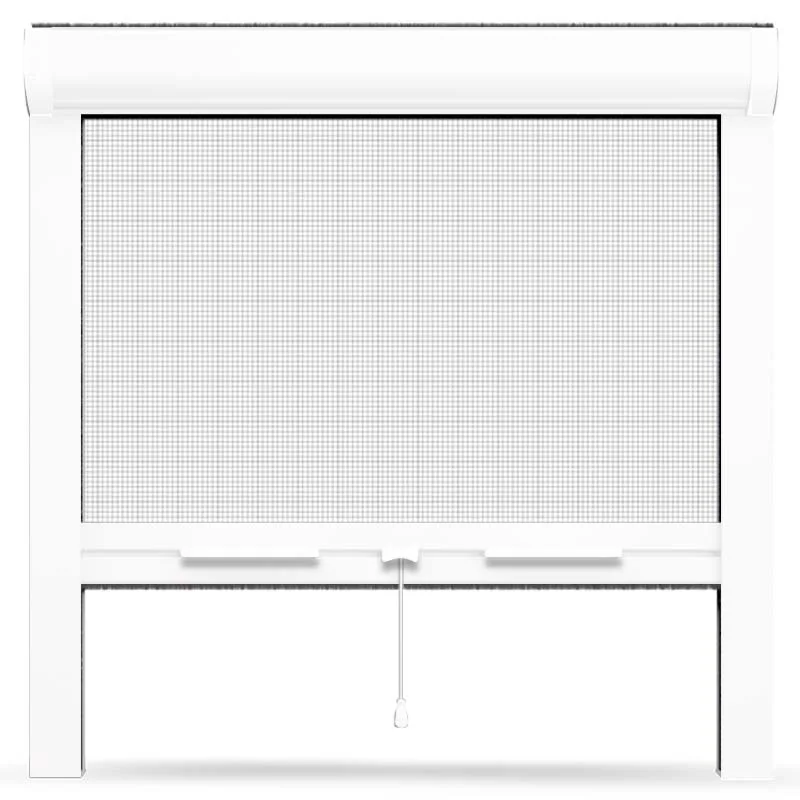 Roller mosquito screen