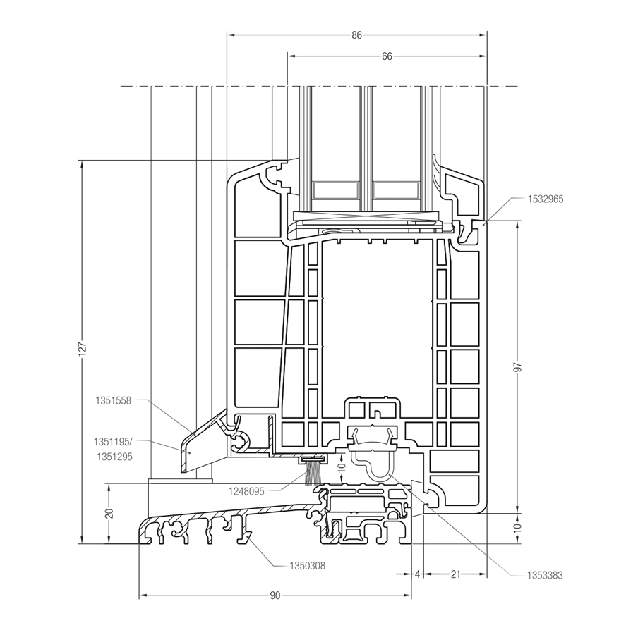 Rehau Geneo Door