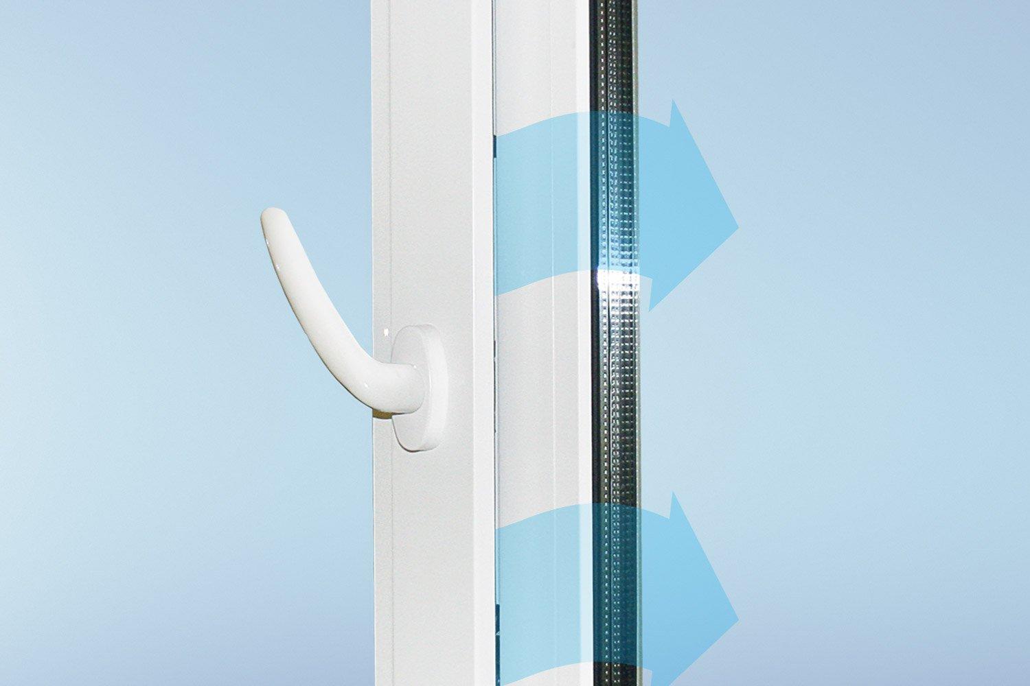 Handle-position micro-ventilation