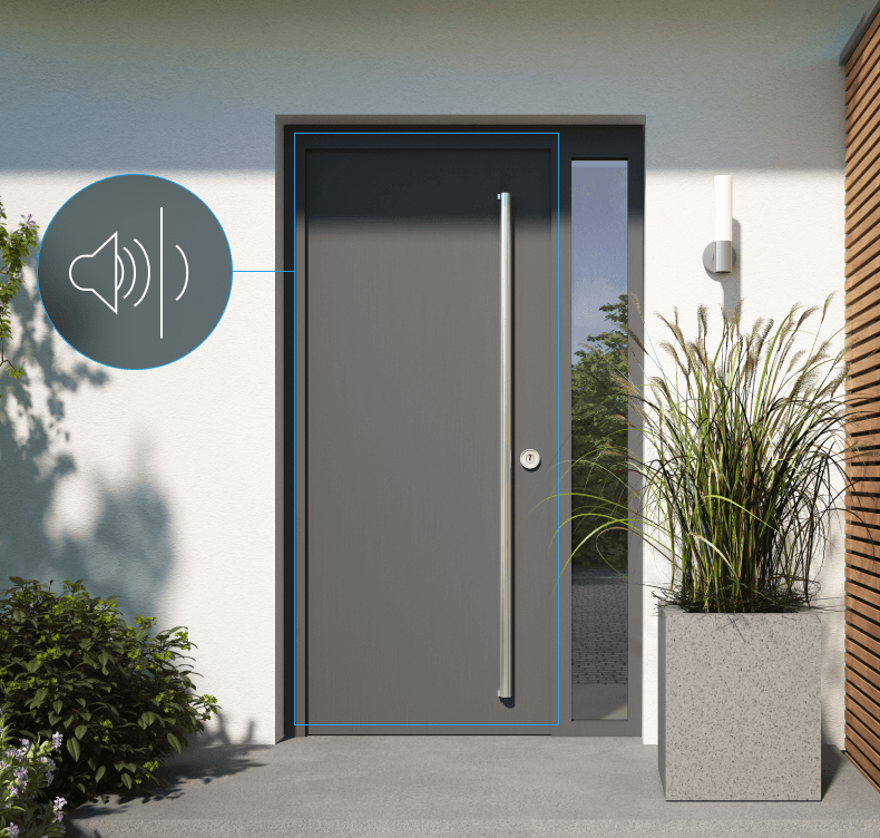 WDS Door 76 sound insulation