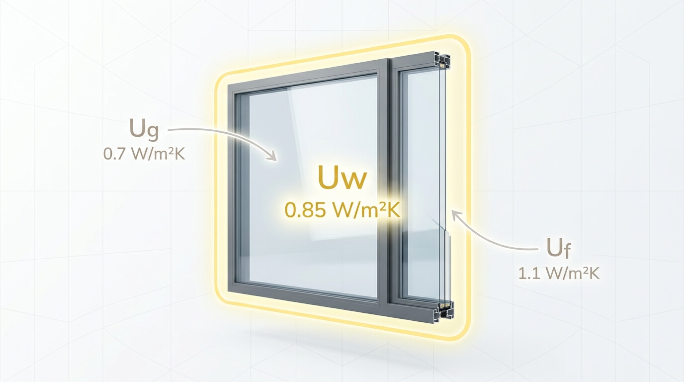 Что такое значение Uw у окна (и к какой цифре стоит стремиться)?