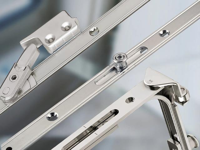 Multi-point soft-close window hardware