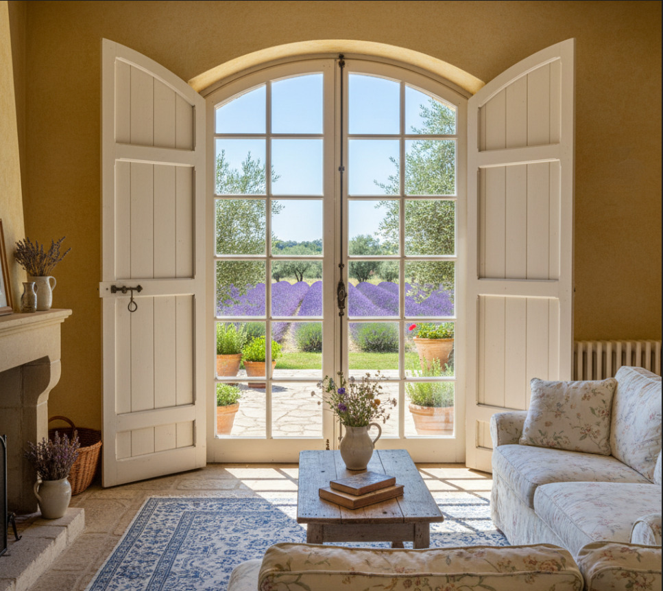 Country and Provence style grids